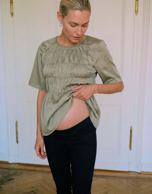 Mamalicious Maternity - Jegging avec bande recouvrant le ventre - Noir, 5 de 5