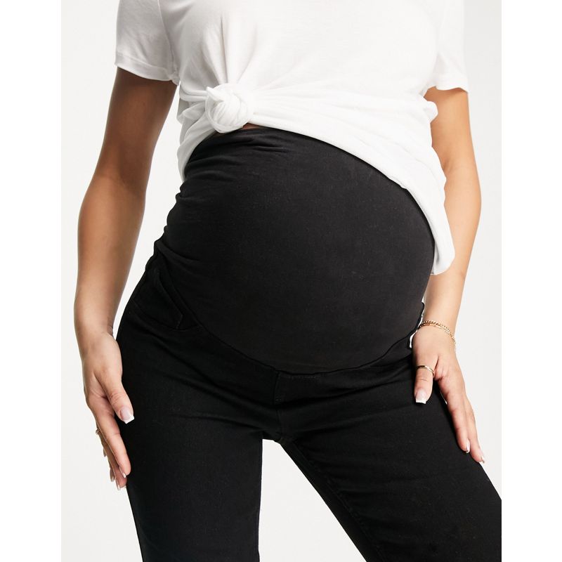 Jeans BdNM8 Mamalicious Maternity - Jeggings neri