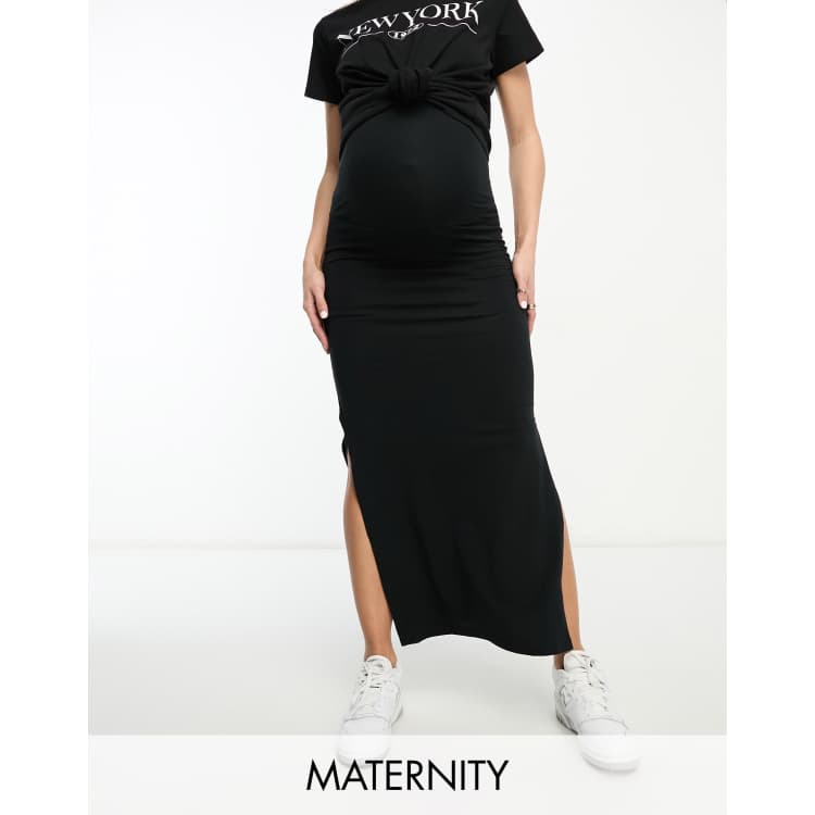 Maternity maxi 2025 skirt vintage