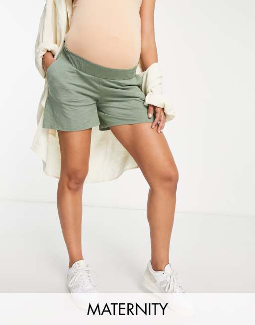 https://images.asos-media.com/products/mamalicious-maternity-jersey-shorts-in-green/202783848-1-khaki?$n_640w$&wid=513&fit=constrain