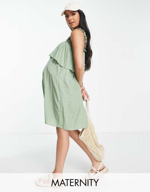 Knee length maternity outlet dress