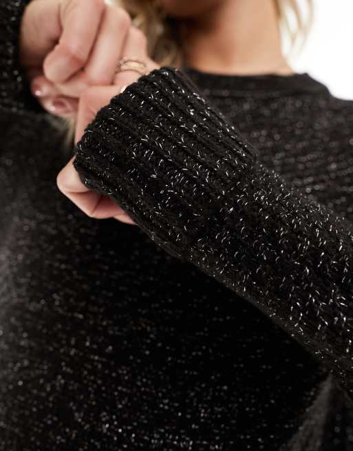 Silver store sequin jumper