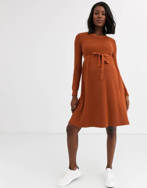 Asos maternity jumper clearance dress