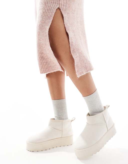 Mamalicious Maternity midi skirt co-ord in rose pink, 4 of 5