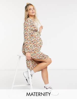 wrap dress with slit