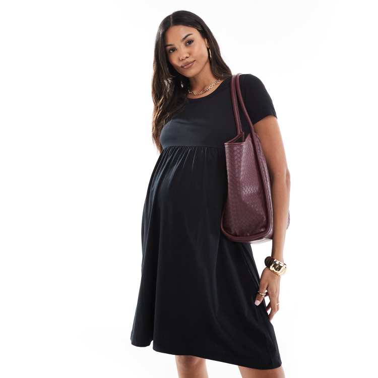 blue dress for baby girl Beaisland Women's Long Sleeve Maternity Shirts Basic Casual Pregnancy –  Bearsland main image 0