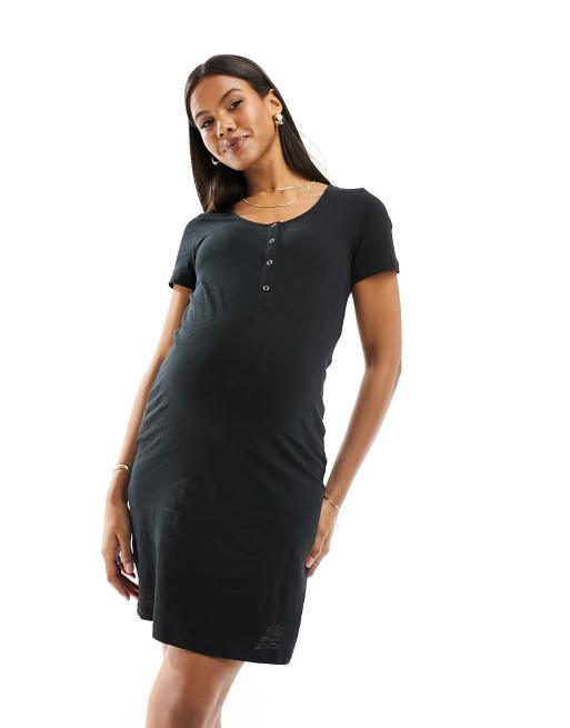 Black shop nightdress maternity