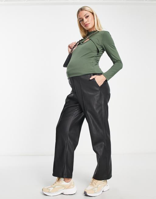 Mamalicious Maternity nursing 2 in 1 functional long sleeve top in