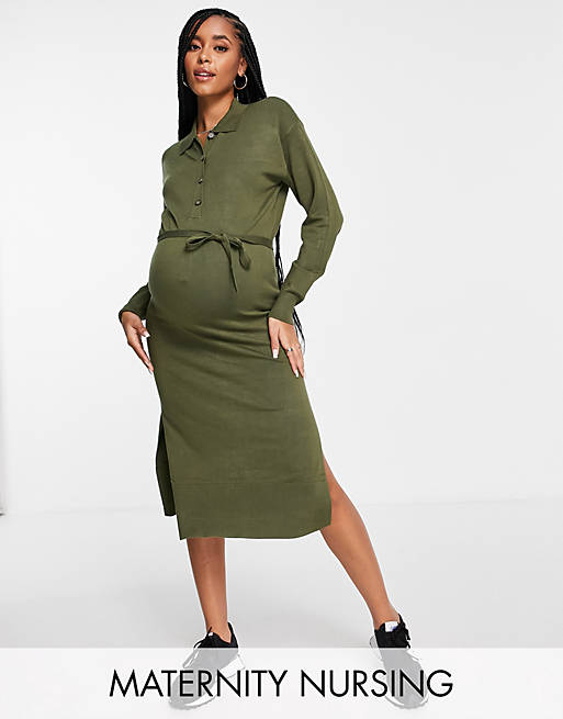 https://images.asos-media.com/products/mamalicious-maternity-nursing-knitted-midi-shirt-dress-with-tie-waist-in-khaki/200633275-1-khaki?$n_640w$&wid=513&fit=constrain