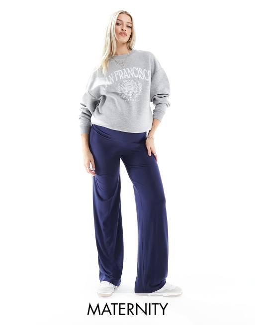 Maternity Sweatpants in Navy