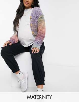 pastel cropped cardigan