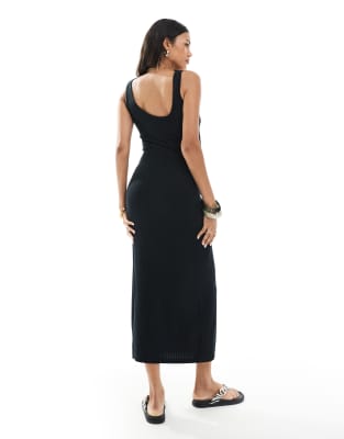 Mama.licious Mamalicious Maternity Ribbed Jersey Maxi Tank Dress