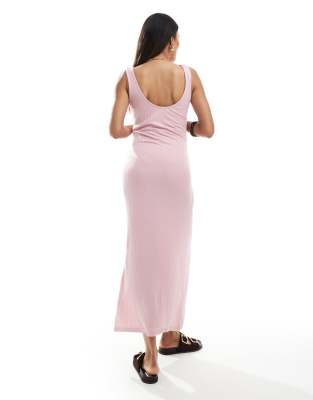 Mama.licious Mamalicious Maternity Ribbed Jersey Maxi Tank Dress