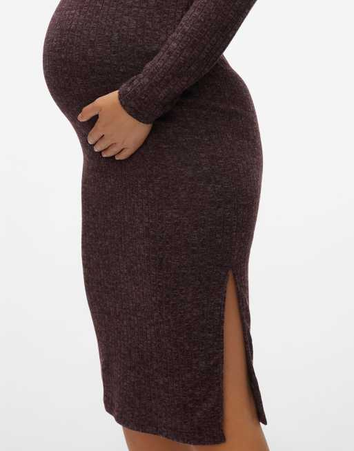 burgundy velvet evening dress One-Shoulder Fitted Cutout Court Train Velvet Gown JA2437 by Jessica Angel Burgundy / 5X main image 1