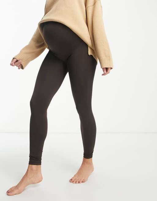 Chocolate Brown Full Length Leggings