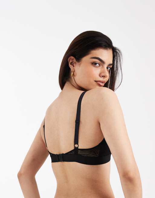 Mamalicious Maternity soft nursing bralet in black zebra, 4 of 4