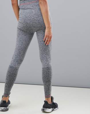 Mamalicious Maternity sports gym leggings in gray marl