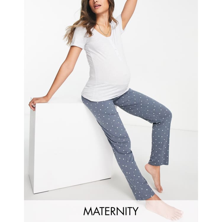 Nursing pyjamas set  Nursing & Maternity Nightwear UK - Charlotte