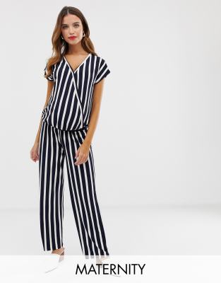 maternity wrap jumpsuit