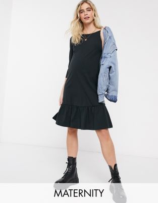 asos peplum shirt dress
