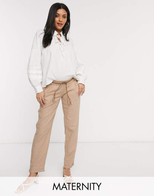 MAMA Dress Pants - Beige - Ladies