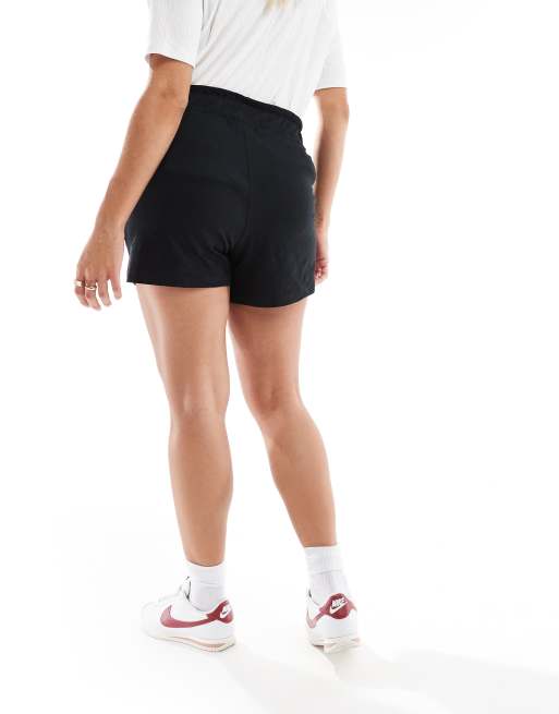 Mamalicious Maternity under the bump shorts in black, 3 of 5