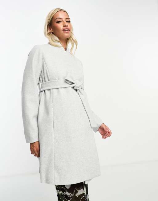 Front on sale wrap coat