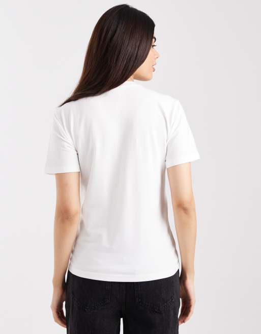 Mamalicious - T-shirt bianca per l'allattamento con spacco laterale a 2 funzioni, 4 di 4
