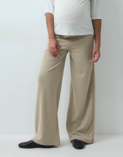 Mamalicious Umstandsmode lose Jersey-Hose in Granitgrau, 2 von 5