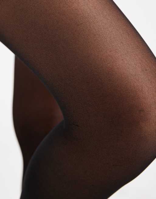 Mamalicious - Zwangerschapskleding - Set van 2 panty's in 20 denier in zwart, 2 van 3
