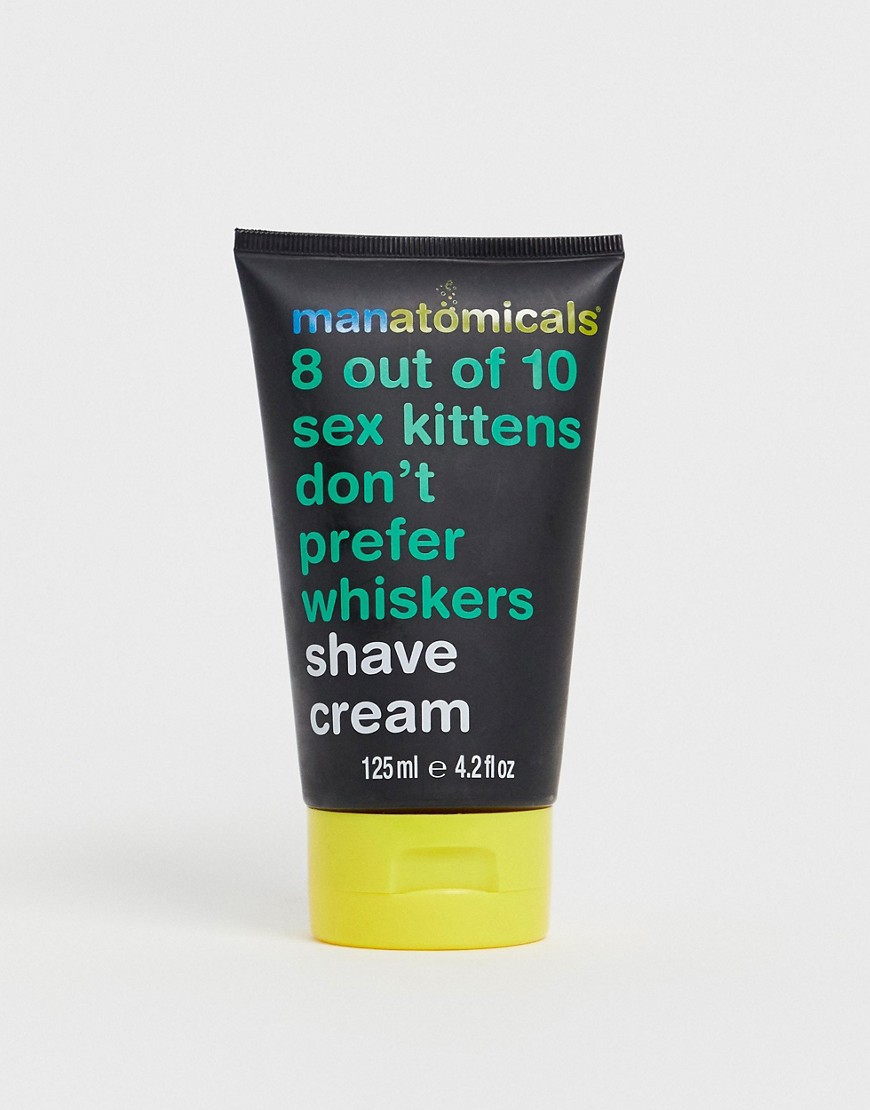 Manatomicals – Shave cream – Rakkräm 125 ml-Ingen färg