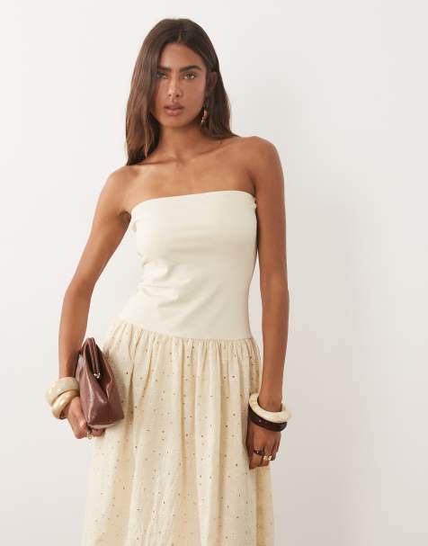 Strapless Dresses | Black, White & Maxi Strapless Dresses | ASOS