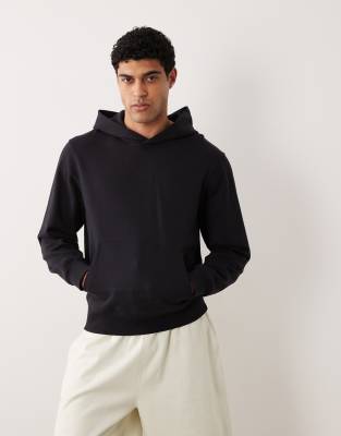 Mango 100% Cotton Regular Fit Hoodie In Blue