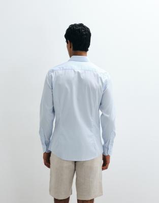 Mango Men's Regular-fit Oxford Shirt In Blue