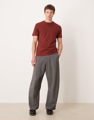 Mango 100% Cotton T-shirt In Red