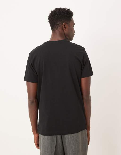 Mango 100% T-shirt in black, 3 of 5