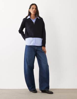 Mango 2 In Navy