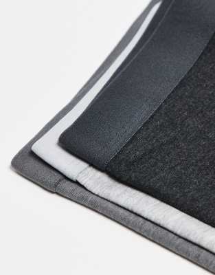 Mango 3 Pack Boxers In Gray