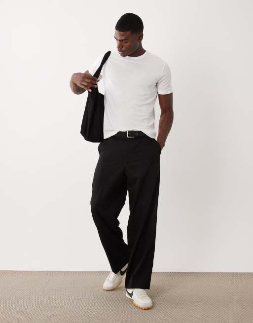 Mango - Afslappet hvid T-shirt, 3 af 5