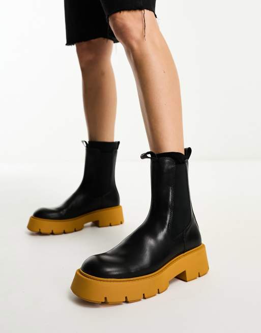 Asos tan outlet ankle boots