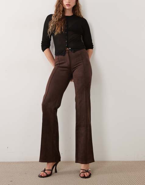 Mango Ante co-ord con pantaloni sartoriali marroni - view 1