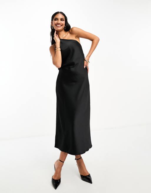 Fashion union low back midi dress in spot on sale