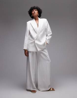 Shop Mango Aysmmetric Oversized Blazer