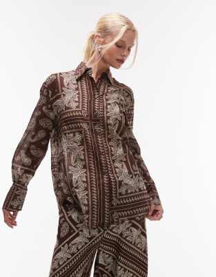 Mango Bandana Print Shirt