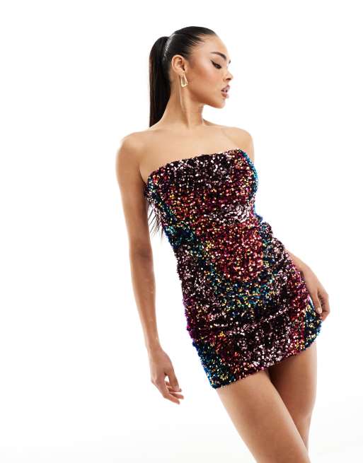 Mango sequin outlet dress