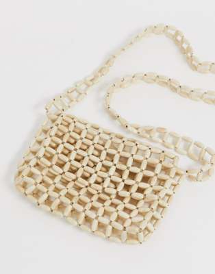 beaded shoulder bag