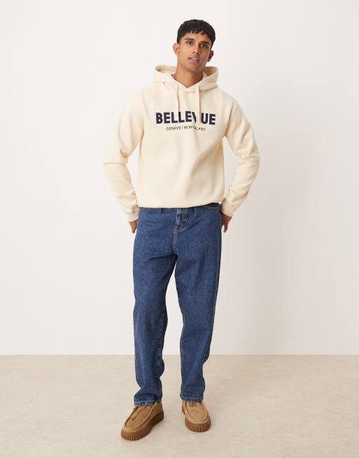 Mango – Bellevue – Kapuzenpullover in Creme in regulärer Passform, 2 von 4