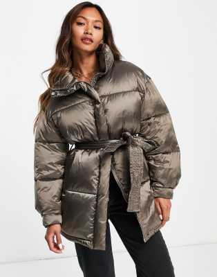 Mango cheap puffer coat