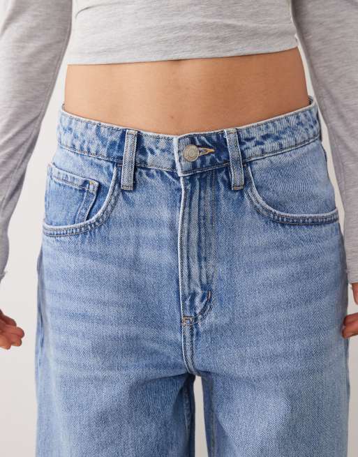 Mango Bet barrel-jeans i ljusblått, 4 av 5
