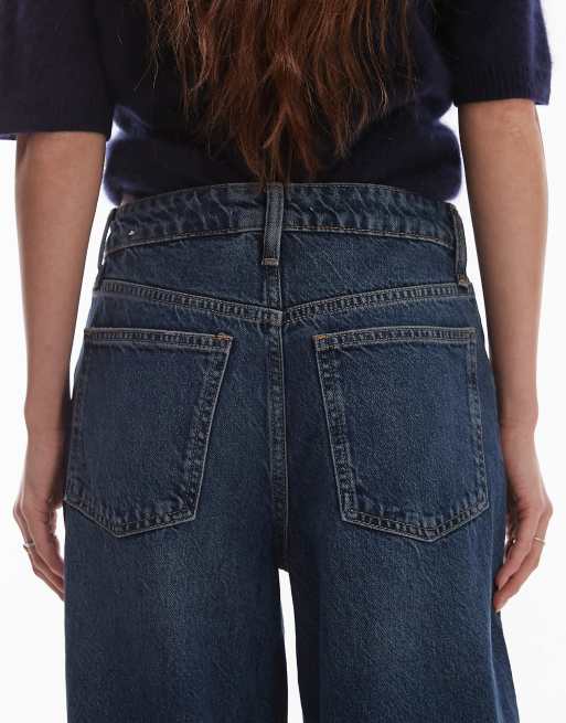 Mango - Bet - Jeans a palloncino blu scuro, 4 di 5